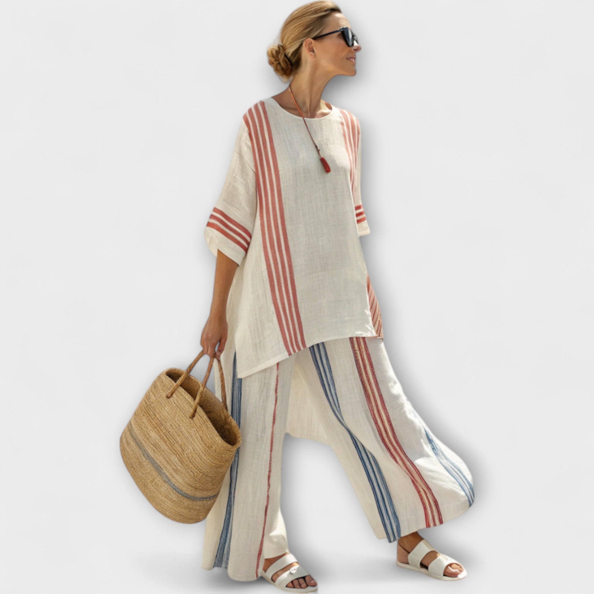 Víra - Ethnická souprava z lnu