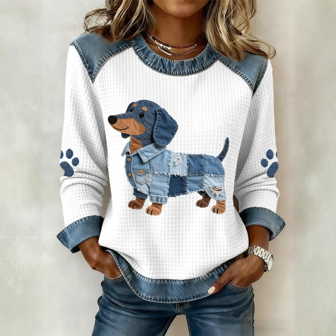 Nuria | Svetr s motivem